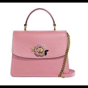 Coach 1941 Parker Tea Rose Stones Top-Handle Bag